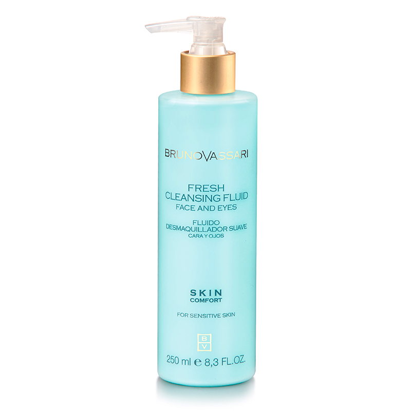 0200-fresh-cleansing-fluid.jpg Skin Comfort Fresh Cleansing Fluid - Свеж почистващ флуид, 250мл - Image 1
