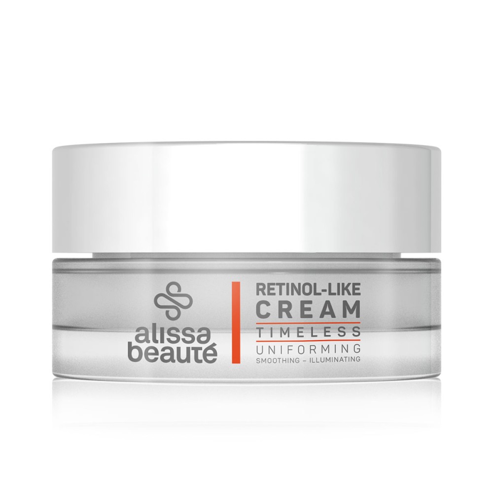 a166-retinol-like-cream-flacon-50ml-1000x1000-1.jpg Alissa Beaute Timeless Retinol Like Cream - озаряващ антиейдж крем с ефект на ретинол , 50 мл - Image 1